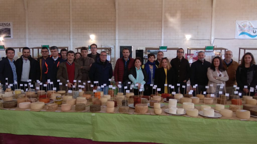 Miembros del Jurado de la edición 2019 del Campeonato Andaluz de Quesos de Villaluenga del Rosario 