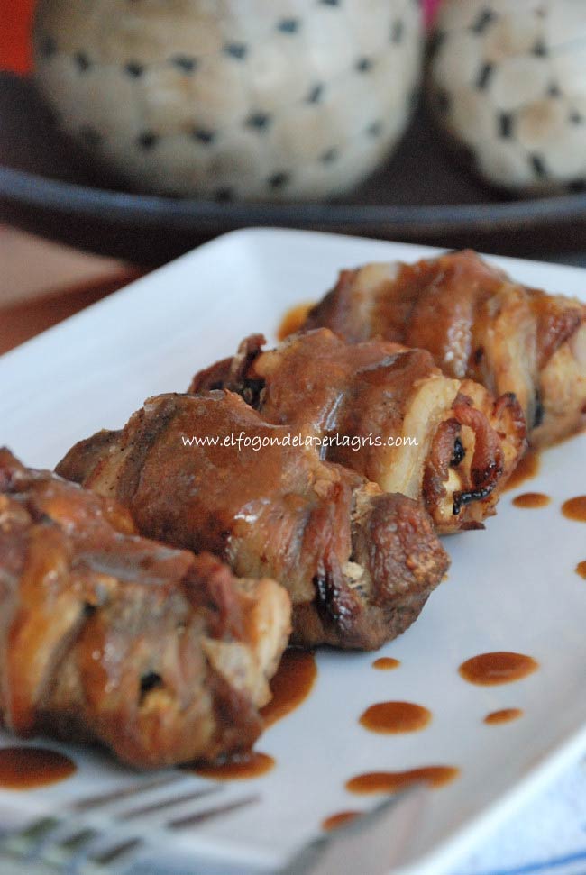 Lagarto de cerdo relleno al horno Lagarto relleno al horno