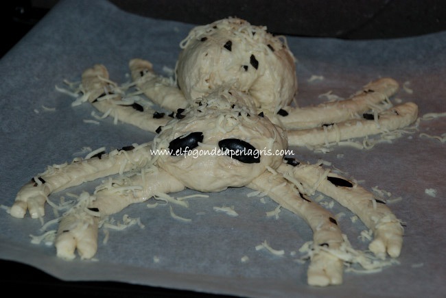 Meter la araña en el horno
