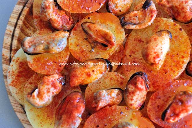 Mejillones a la gallega