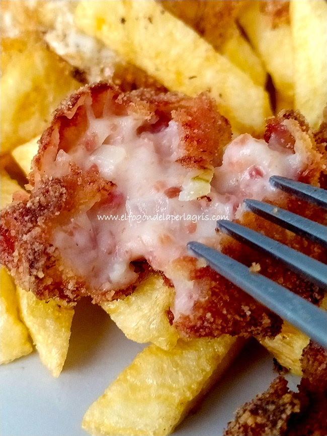 Delicias de bechamel y jamón